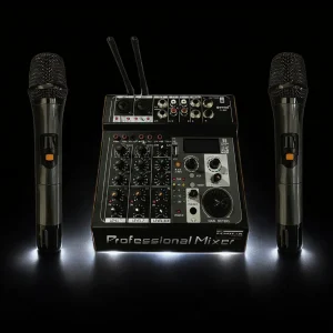 پاور میکسر میکروفن پنتک PANTECH F4-PMZC