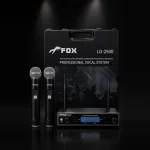 میکروفن بیسیم دوکانال FOX LD-2500